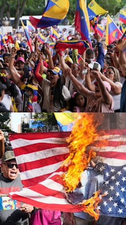 Venezuelans at home and abroad react to President Maduro’s capture by US forces