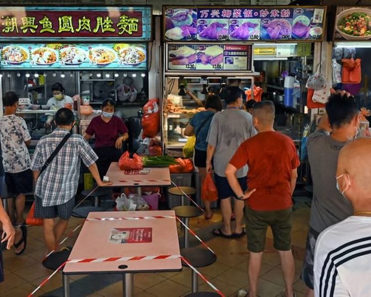 Requiring COVID-19 vaccination checks at hawker centres, coffee shops will add to hawkers' burdens: MOH, NEA