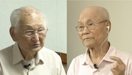 One fought for the South, one for the North. Both are still living the Korean War