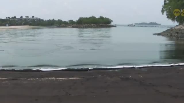  清理油污工作 目前已进入下个阶段