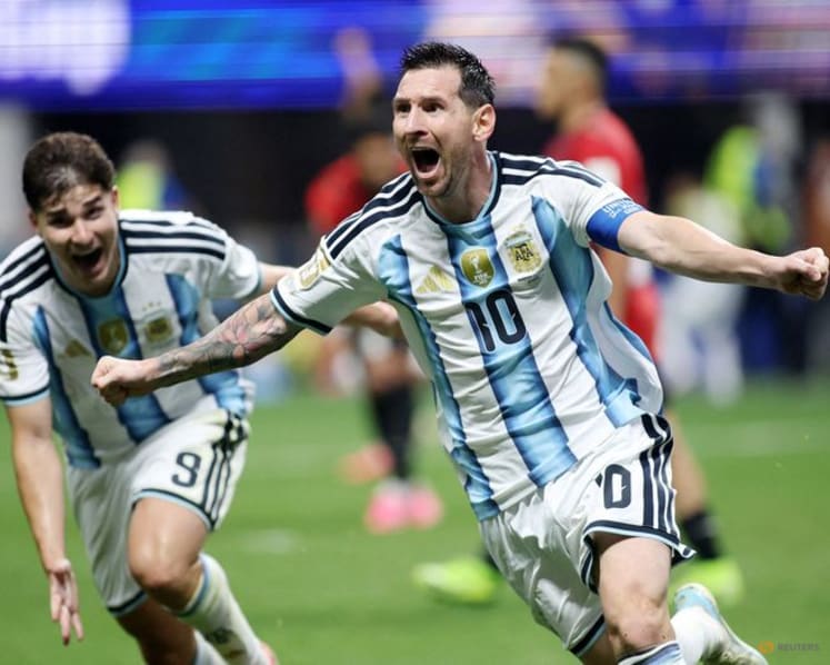 'A machine': Scaloni not surprised by Messi's form at 39
