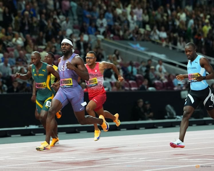 Jefferson-Wooden, Bednarek pocket $300,000 after sprint doubles in Budapest
