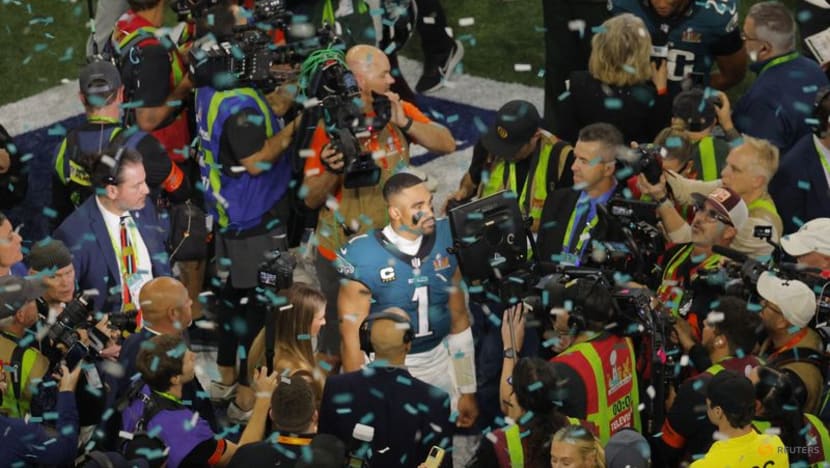 NFL-Eagles deny Chiefs historic three-peat with thumping Super Bowl win
