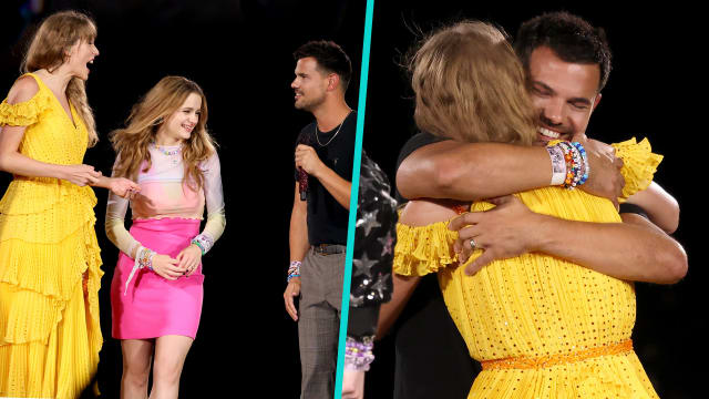 Taylor Swift“世纪同框”前男友　“狼人”Taylor Lautner：多么幸运遇见你
