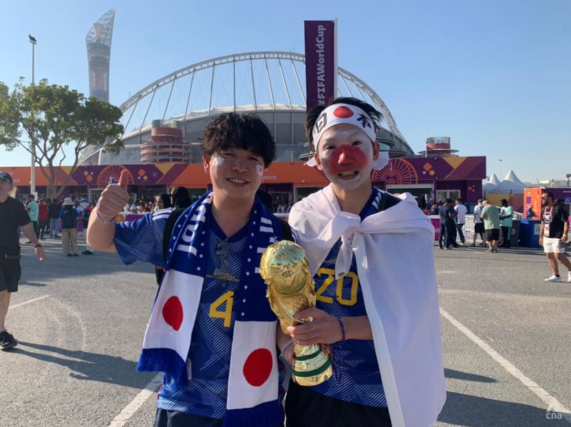 'Last time we cried in sadness, now we cry in happiness': Japanese fans banish Doha demons