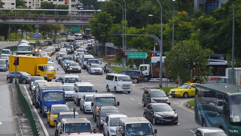 Two lanes along PIE closed after new oil spill