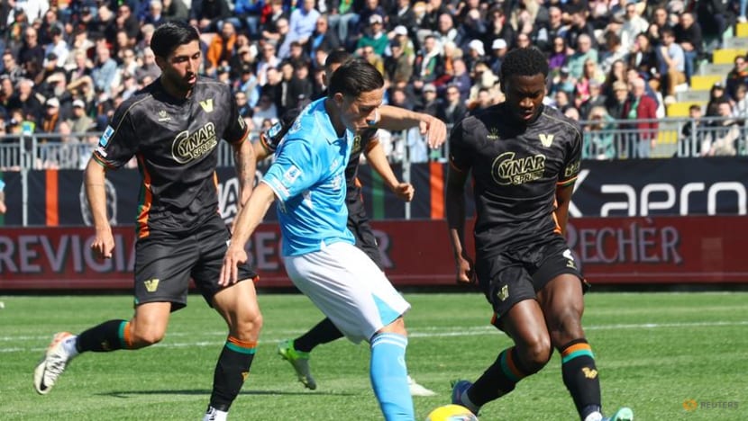 Napoli squander chance to go top with 0-0 draw at Venezia