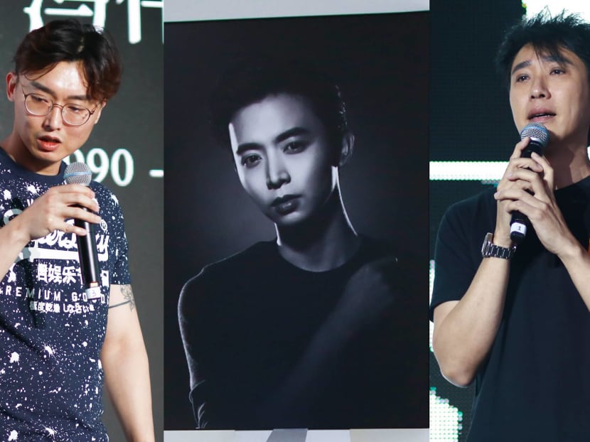 A memorial was held today (Jan 5) to remember the late star who passed away last January.