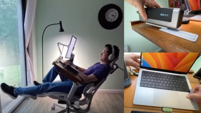This Man DIYed A Workstation That Reclines Like A Dentist's Chair — Chiropractors Confirm If The Viral Work Set-Up Is Actually Good For You