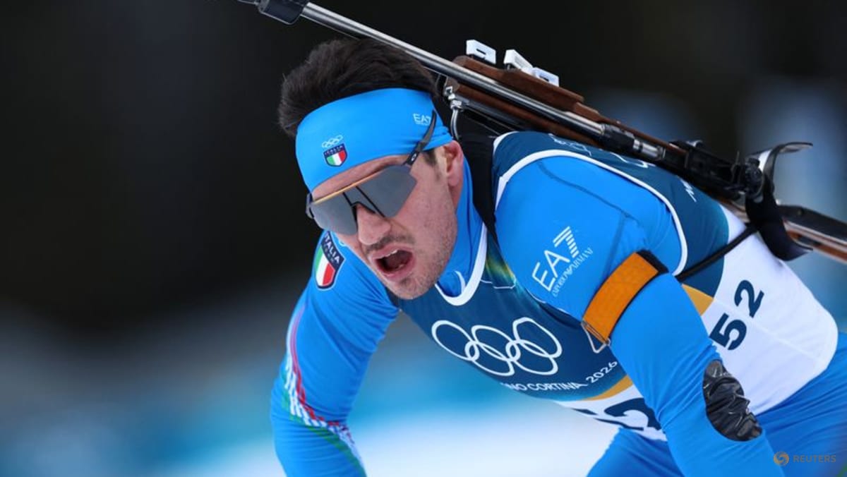 Italy's Giacomel has heart operation after pulling out of 15-km biathlon mass start race