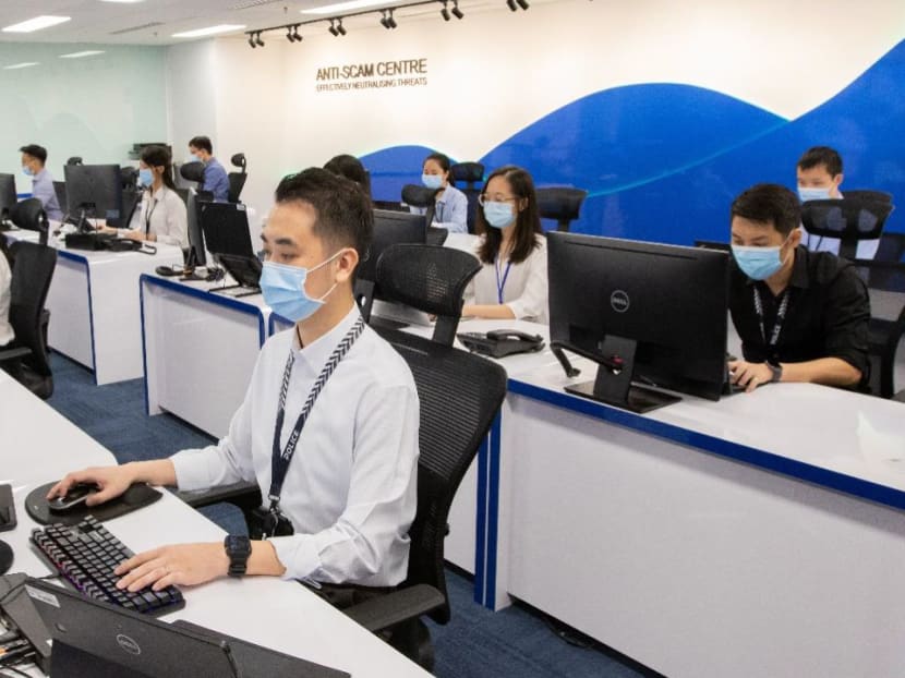 The Anti-Scam Centre, comprising eight investigation officers, is the nerve centre for investigating scam-related crimes, where its focus is on disrupting scammers' operations and helping to mitigate victims' losses.