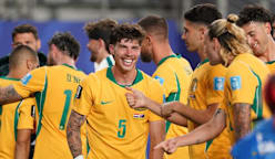Australia's Bos leads 'Baby-roos' push into World Cup knockouts