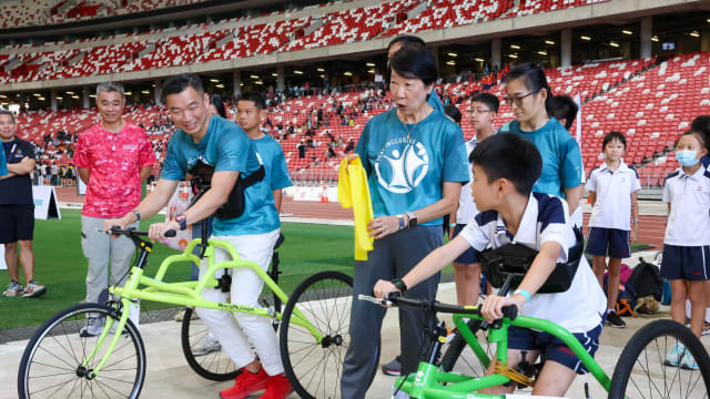 “Play Inclusive”首次开放让公众体验包容性体育活动
