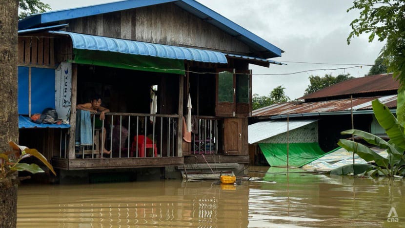 Double whammy for Myanmar residents facing floods, as help from military dwindles Double whammy for Myanmar residents facing floods, as help from military dwindles