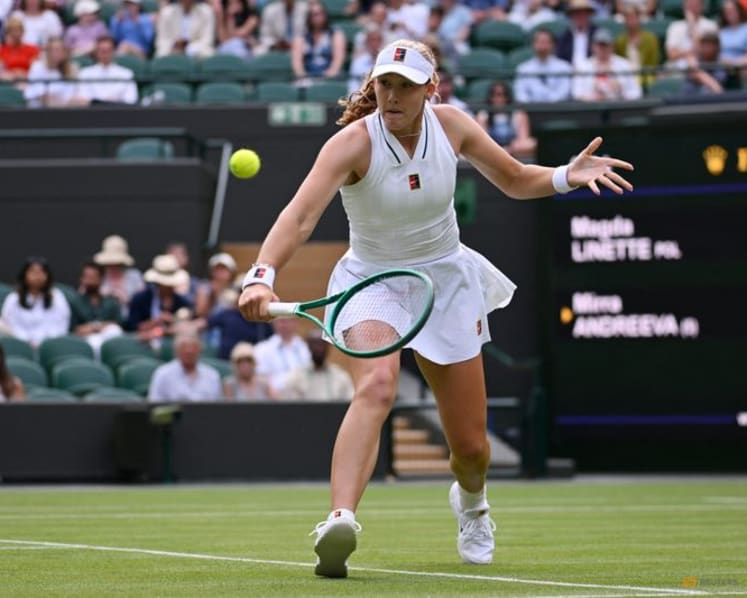 French Open champion Andreeva relieved after Wimbledon win