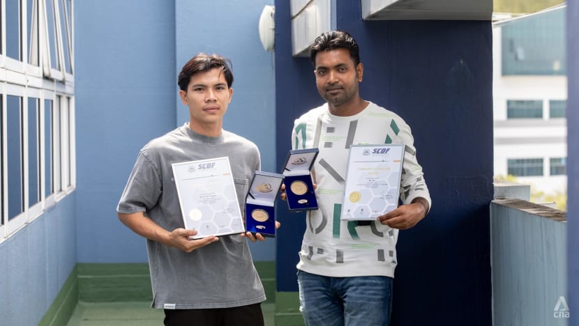 ‘It could have been my child’: Bangladeshi lorry driver one of two foreign workers awarded for rescuing boy from window ledge