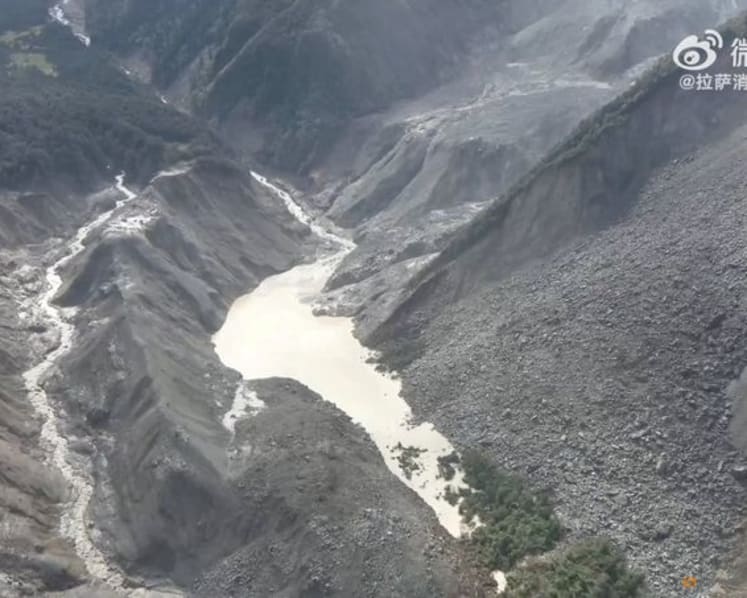 Risk of lake burst near China-Nepal border disaster site wanes