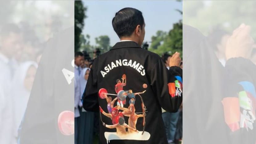Jokowi raikan ketibaan Sukan Asia, pakai jaket sempena termasya