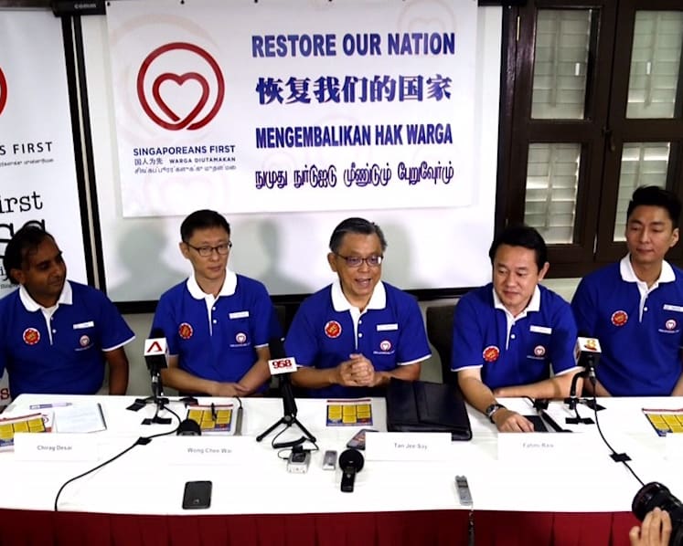 SingFirst unveils four new faces as GE2015 candidates