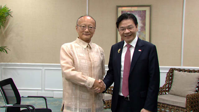 黄总理会唔泰相及亚洲开发银行行长