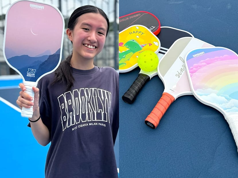 Meet a Singaporean teen who runs a pickleball paddle business &ndash; that started as a homeschool project