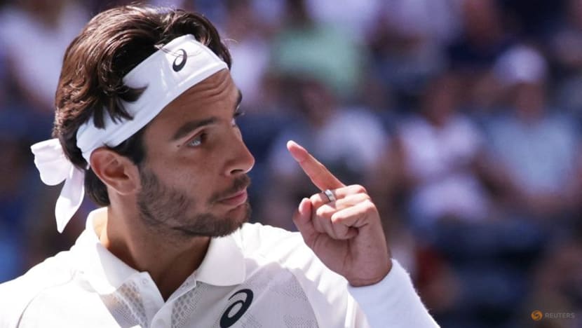 Musetti battles back to beat Mpetshi Perricard at US Open