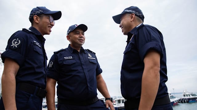 友善拦截马国渔船获赞 海岸卫队警员：保持专业也要尊重每个人