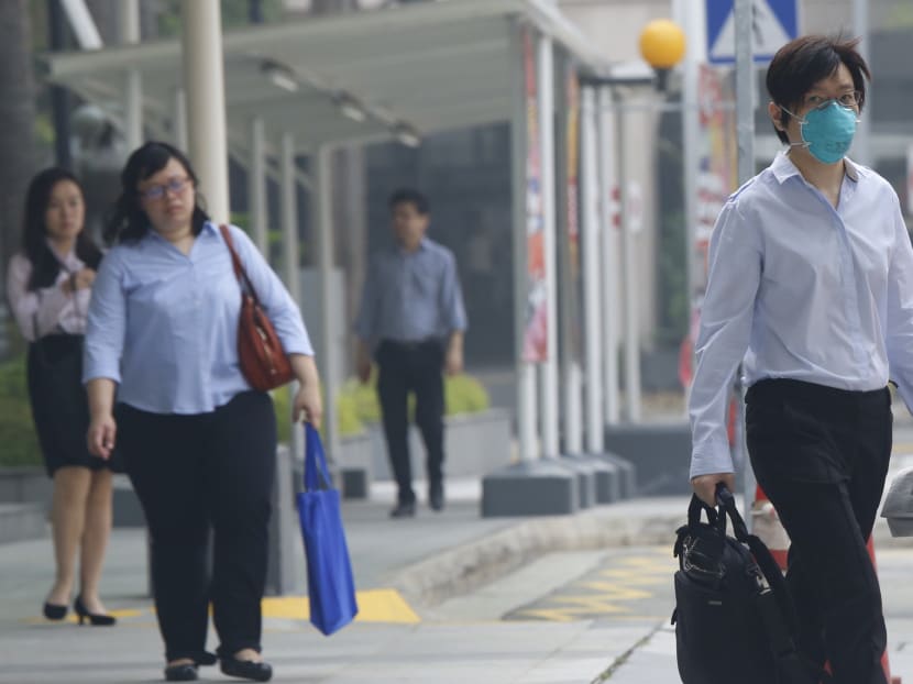 Haze in Singapore on Oct 6, 2015. TODAY file photo