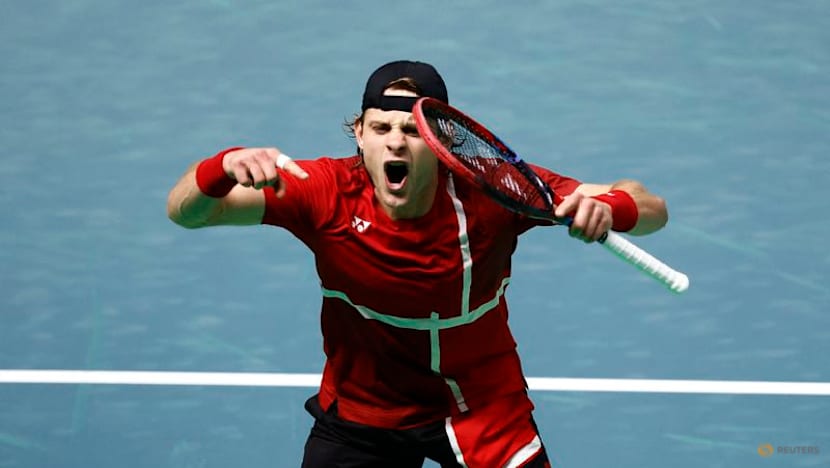 Bergs sends Belgium past France into Davis Cup semi-finals