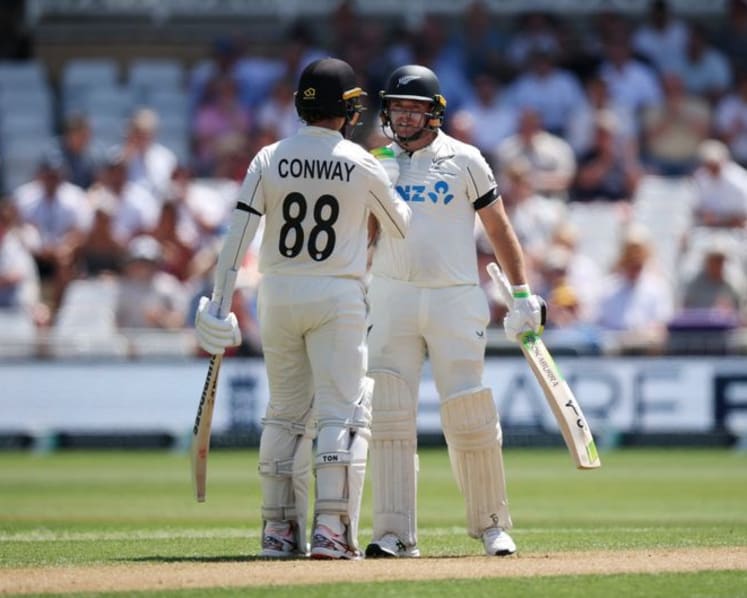New Zealand openers break record against England