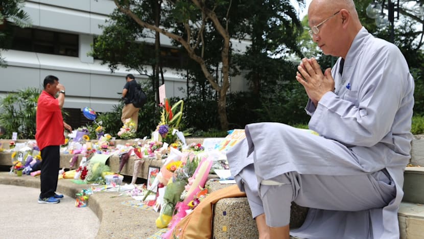 Singaporeans offer their well-wishes to former MM Lee Kuan Yew