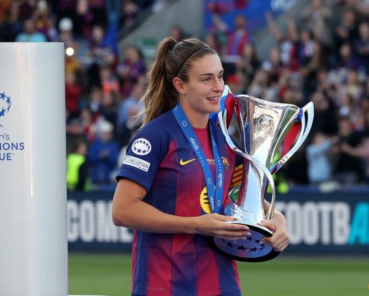 Putellas named Women's Champions League player of the season after Barcelona triumph