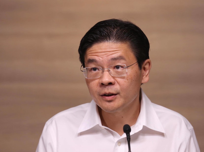 Finance Minister Lawrence Wong 