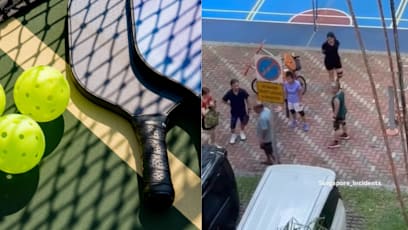 Racket Caused By Pickleball Players At HDB Estate Caught On Camera, But What Was This Heated Argument About?