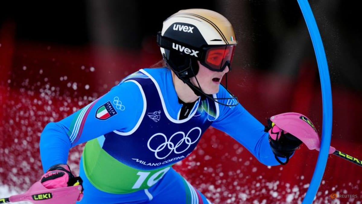 Alpine Skiing-Italy's youngest skiers caught between emotions and focus at first Games