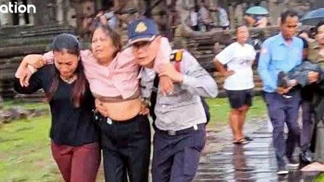 吴哥窟遭遇雷击  三人死亡逾十人受伤
