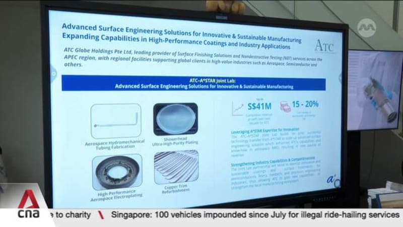S$55m injected into manufacturing industry to create high-value jobs, drive innovation 