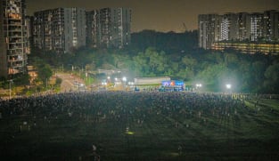 GE2025: Police step in to control vehicle access as Workers’ Party rally packs Sengkang field