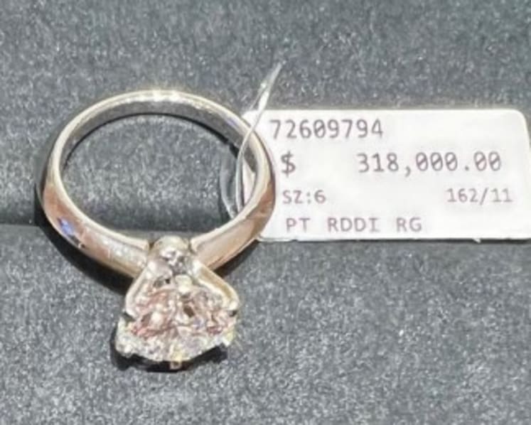 Man who allegedly swapped S$318,000 Tiffany diamond ring with replica charged with cheating