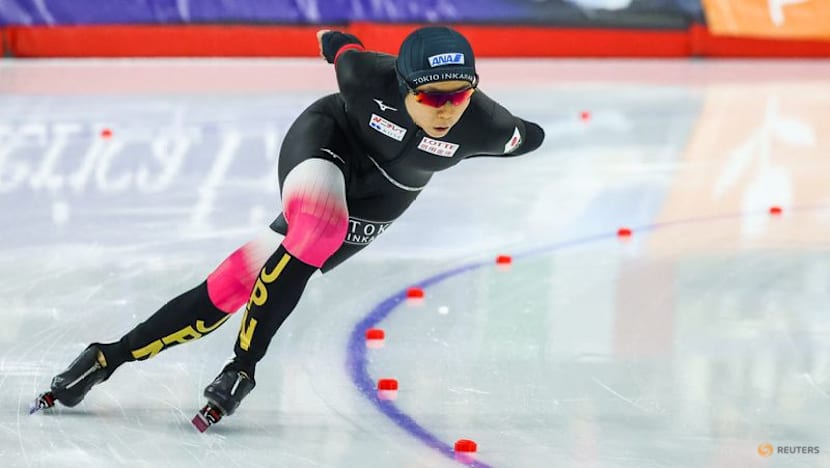 Japanese speed skater Takagi sticks to winning formula ahead of title defence at Milano Cortina