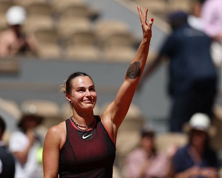 Quick and effective: Sabalenka races into French Open second round