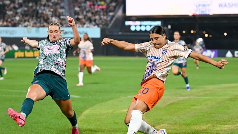 Gotham v Spirit clash draws record New York crowd for women's sports