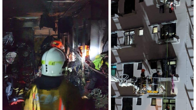 Victim rescued from Bukit Batok fire dies from injuries in hospital
