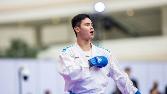 我国空手道选手邓伟恩勇夺铜牌 复活赛8比0胜缅甸 
