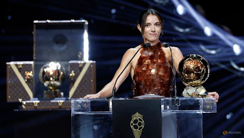 PSG's Dembele, Barca's Bonmati win Ballon d'Or awards in Paris