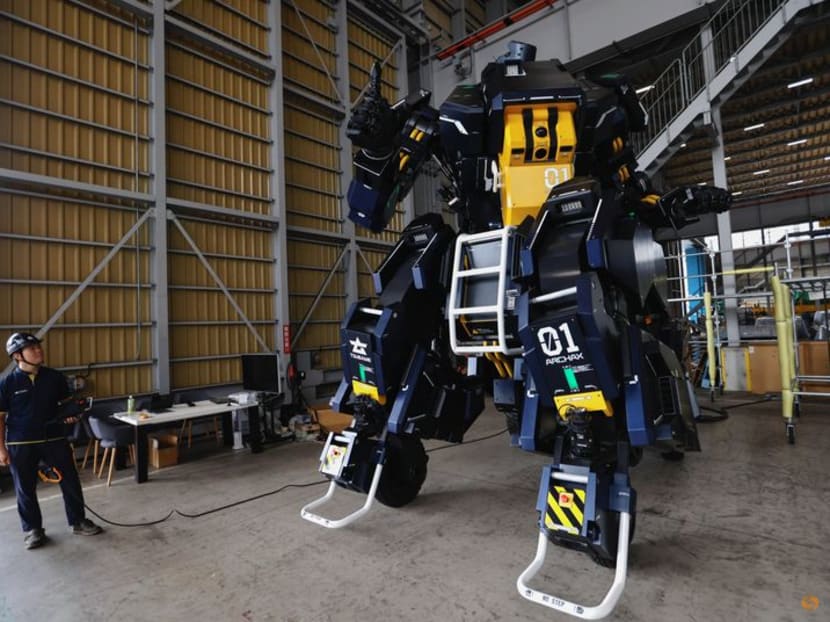 Japan startup develops 'Gundam'-like robot with S$3.7 million price tag