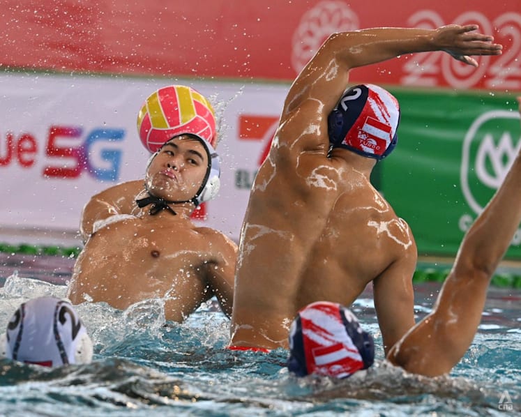 Singapore men's water polo team retain SEA Games crown after beating Indonesia