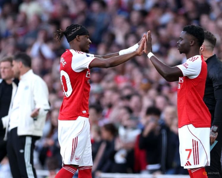 Nervy Arsenal go back to top as Eze seals vital win over Newcastle