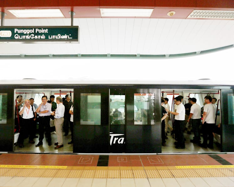 New LRT station, two-car train service for Punggol residents