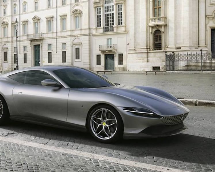 A lower-priced Ferrari? The Ferrari Roma makes its debut in Singapore